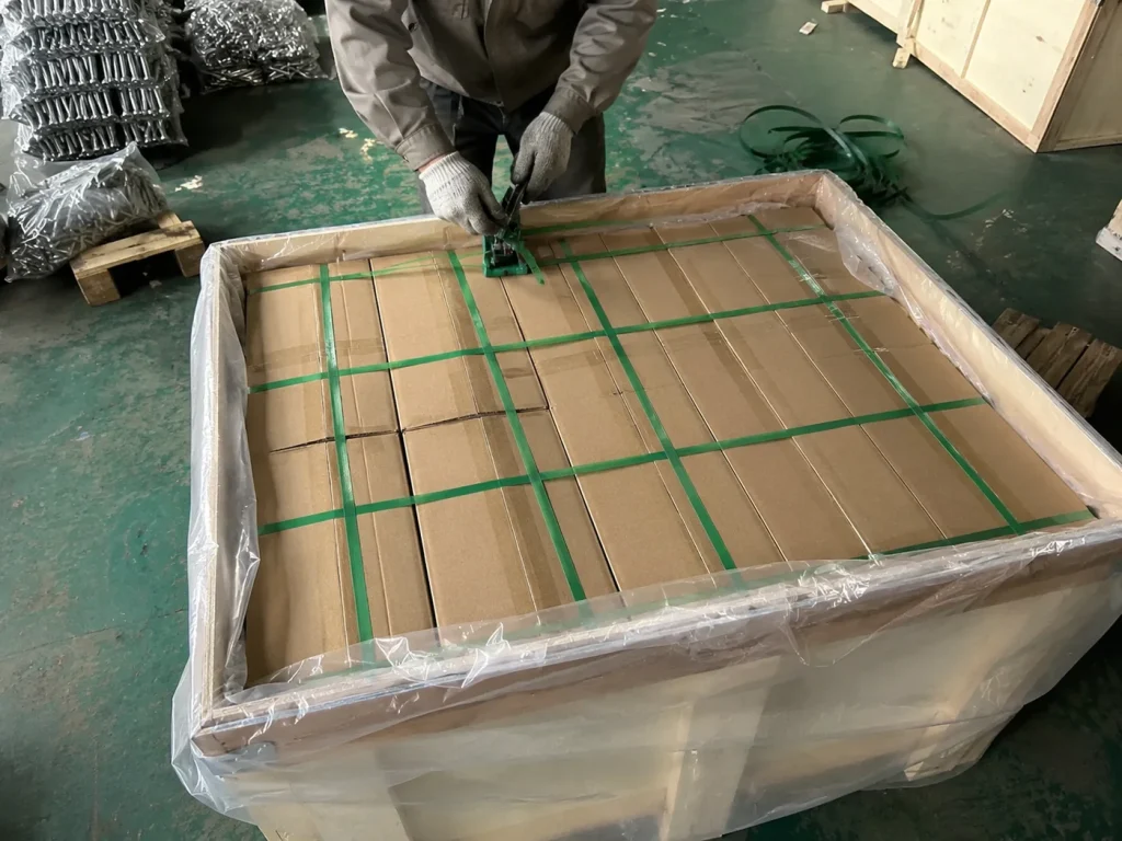 HOWIN custom fastener export packing and dispatch 6